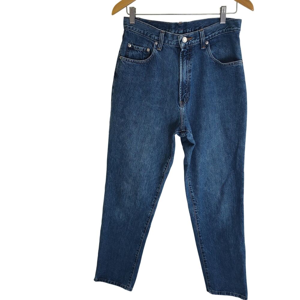 Vintage Polo Ralph Lauren High-Rise Jeans Womens 30 x 31 Blue Dungarees USA